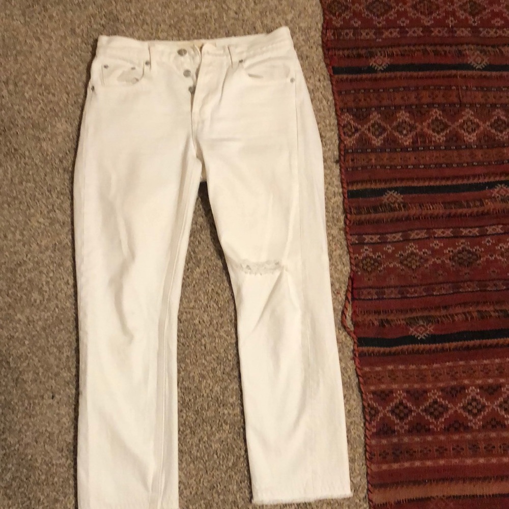 Gap white pants